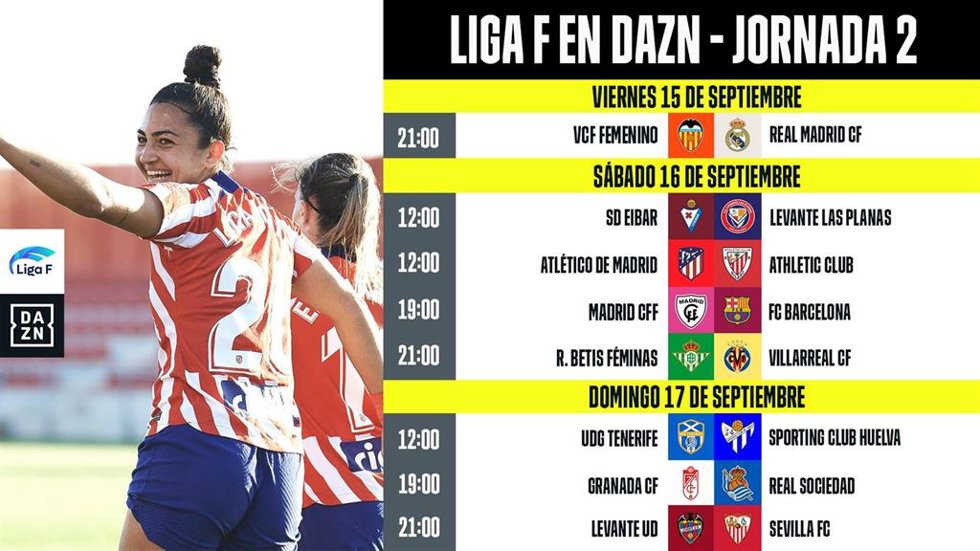 Arranca la Liga F en DAZN con un mensaje claro: 'Frente al ruido, fútbol'.