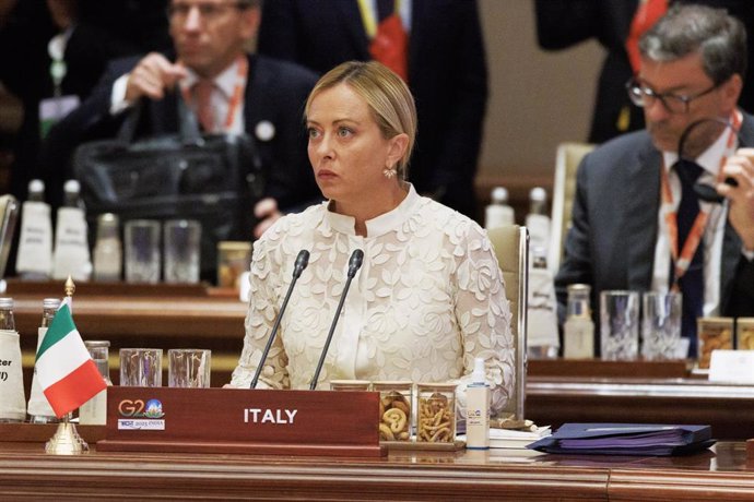 La primera ministra italiana, Giorgia Meloni