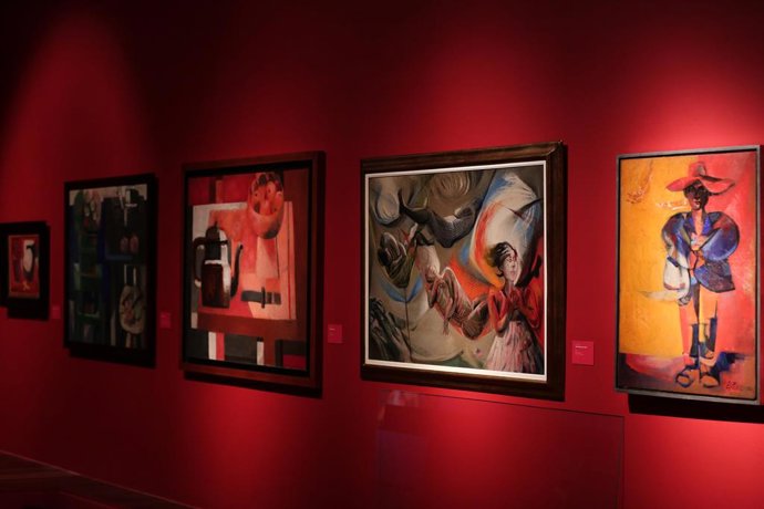 Bogotá. Agosto 02 del 2018. El Museo Nacional presenta la exposición "El Joven Maestro" homenaje al artista colombiano Fernando Botero del inició de su carrera. (Colprensa - Diego Pineda)