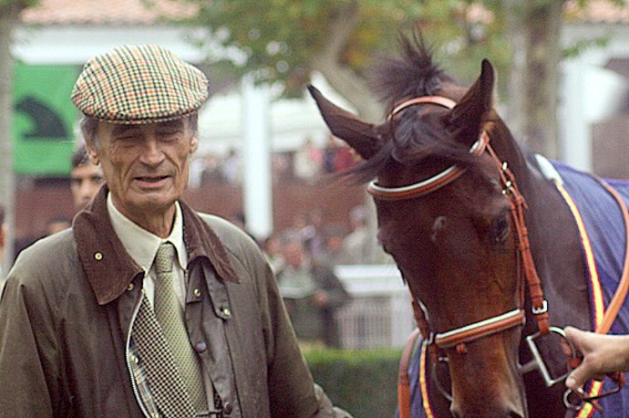 Miguel Ángel Ribera, 'premio doblete' este sábado en el Hipódromo de la Zarzuela.