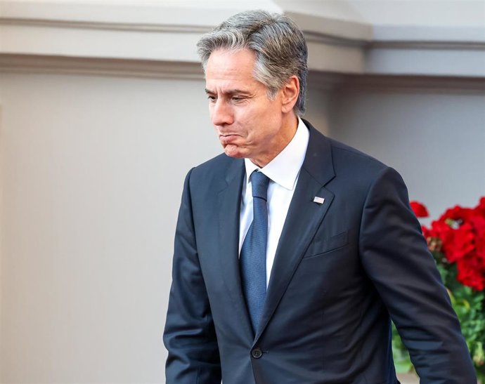 Archivo - El secretario de Estado de Estados Unidos, Antony Blinken