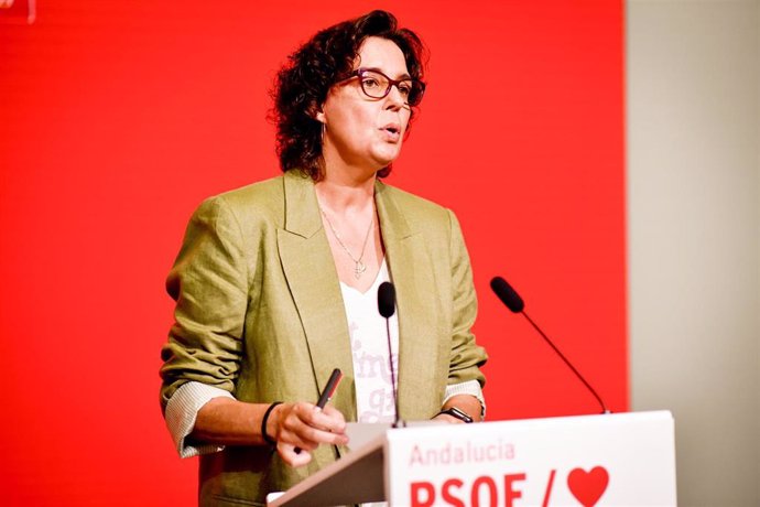 La portavoz de Educación del PSOE-A, Susana Rivas, archivo 