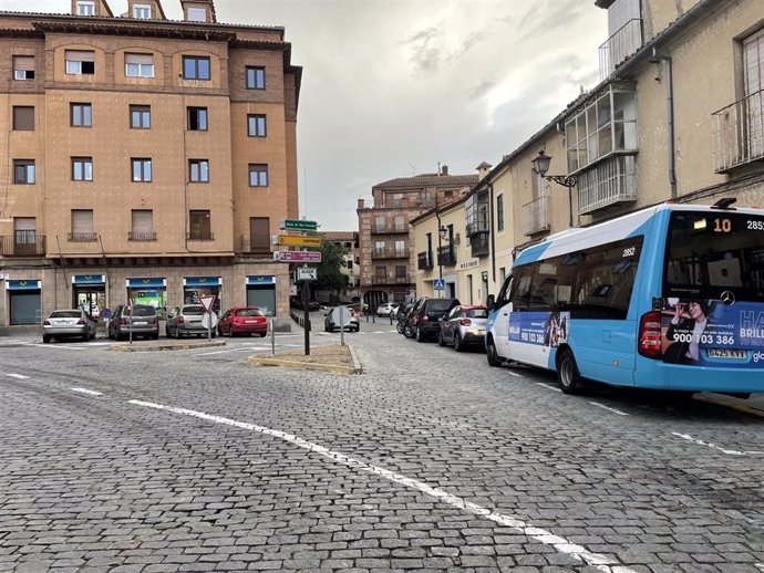 El Ayuntamiento de Segovia ensayará entre este lunes y el sábado autobuses lanzadera para el recinto amurallado