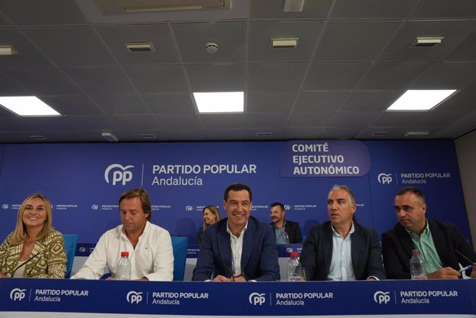 Reunión del Comité Ejecutivo Autonómico del PP de Andalucía.