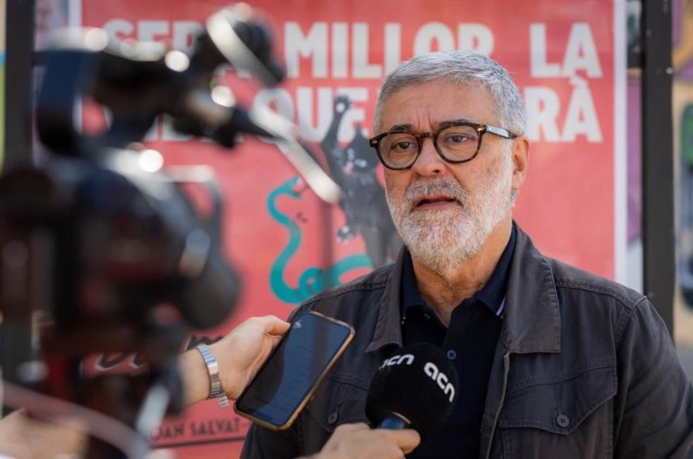 El diputado de la CUP en el Parlament Carles Riera