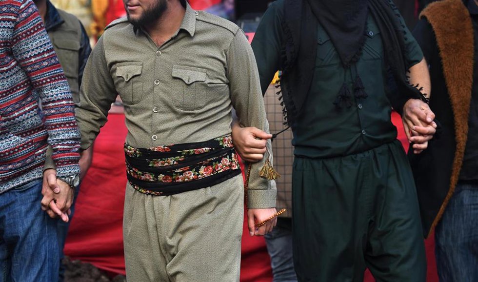 Archivo - Simpatizantes del PKK en el norte de Irak