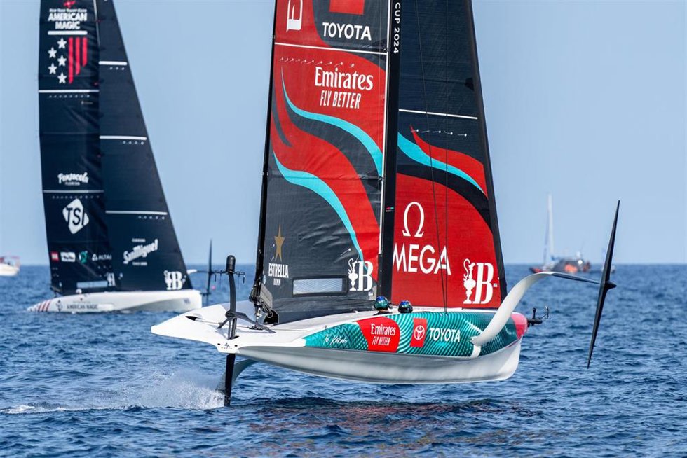 La Regata Preliminar de la Copa América se estrena con tensión y sorpresas en Vilanova