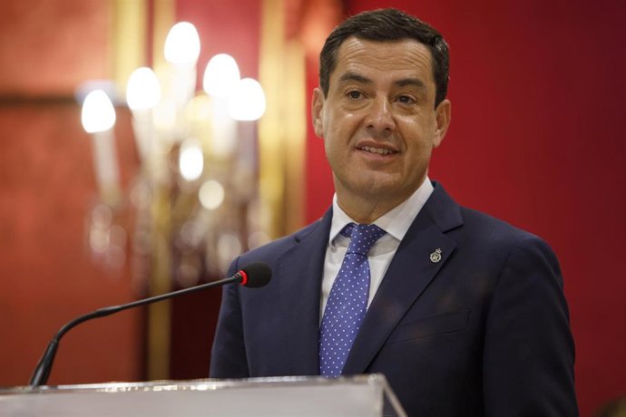 El presidente de la Junta de Andalucía, Juanma Moreno, en una imagen de archivo