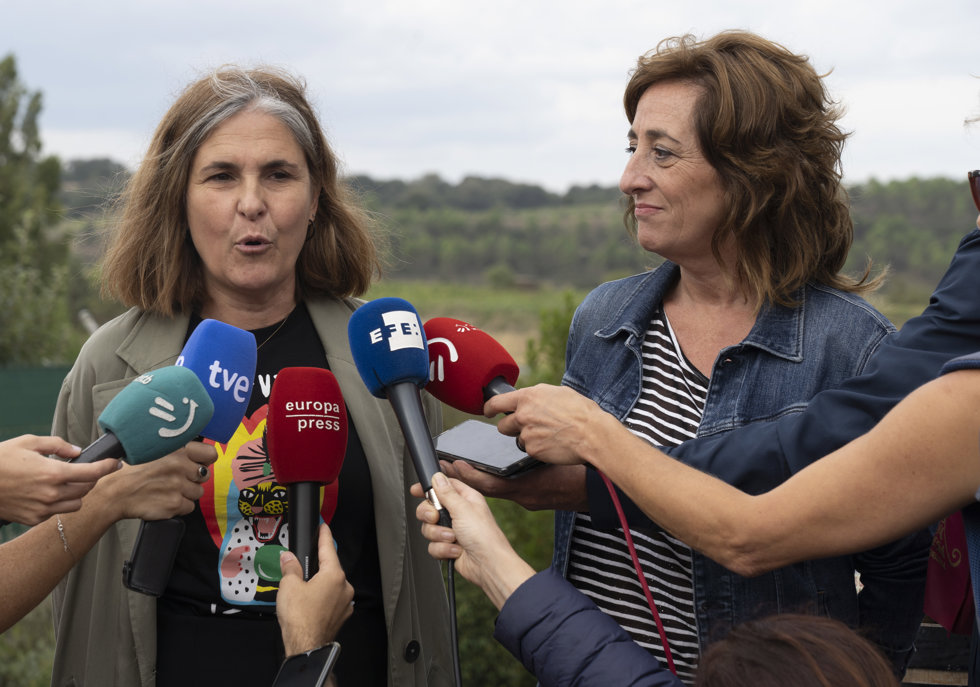 La portavoz de EH Bildu en el Parlamento Vasco, Nerea Kortajarena.