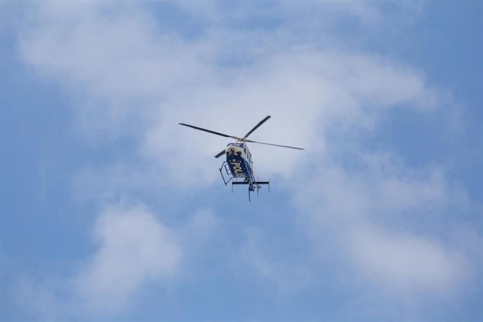 Archivo - Un helicóptero en Turquía