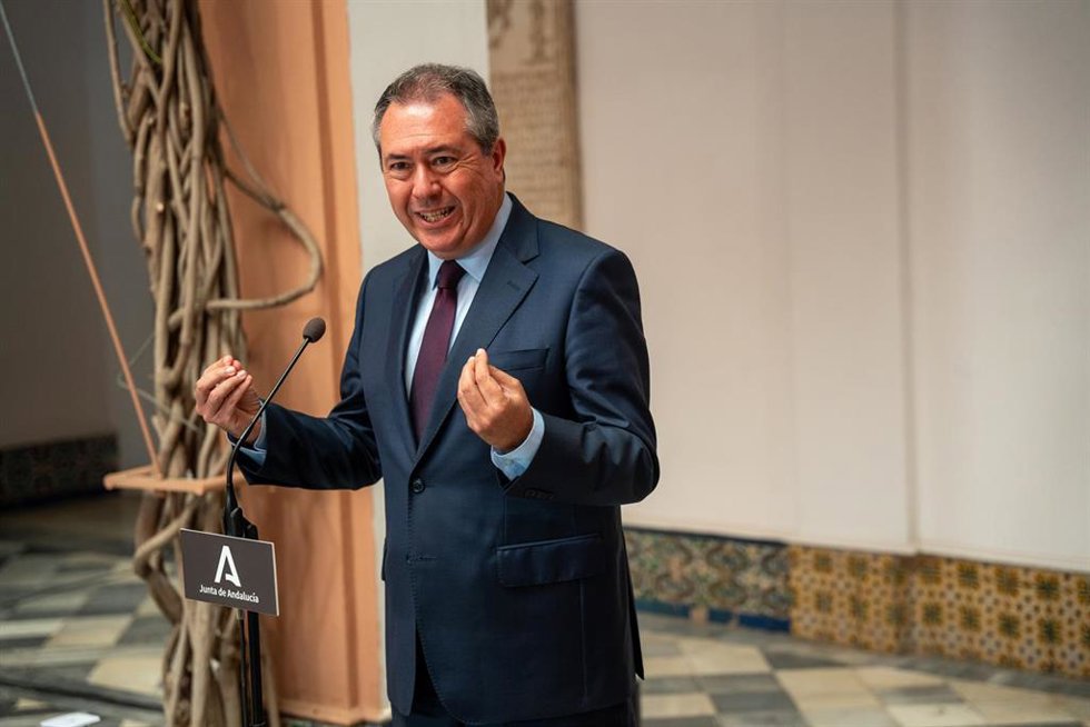 El secretario general del PSOE-A, Juan Espadas, en una imagen de archivo