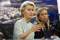 Von der Leyen presenta un plan de acción desde Lampedusa que prevé acelerar las deportaciones de migrantes