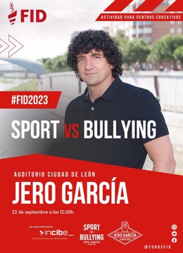 El exboxeador y presentador de 'Hermano Mayor', Jero García, que participa en esta edición de FID Ciudad de León.