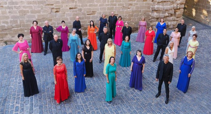 Archivo - Concierto de Ensamble Vocal de La Rioja en el Auditorio del Ayuntamiento de Logroño en favor del Banco de Alimentos