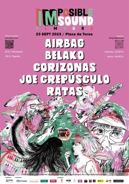 Cartel de la II edición del festival 'Imposible Sound'