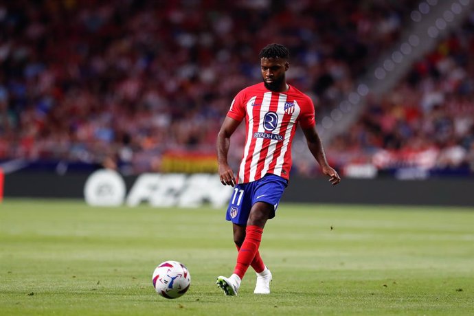 Archivo - Thomas Lemar of Atletico de Madrid in action during the spanish league, La Liga EA Sports, football match played between Atletico de Madrid and Granada CF at Civitas Metropolitano stadium on August 14, 2023, in Madrid, Spain.