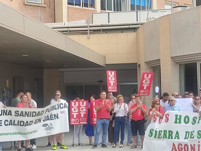 Concentración en defensa de la sanidad