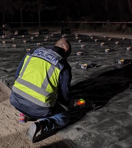 Agentes comprobarán in situ las coordinaciones y seguridad del espectáculo con drones de esta noche en Logroño