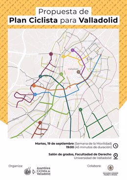 Propuesta de Plan Ciclista para Valladolid que presenta ASCIVA.