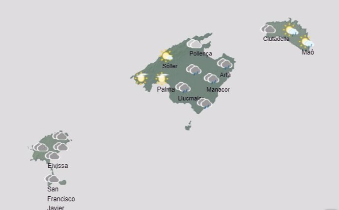 El tiempo hoy lunes, 18 de septiembre, en Baleares.