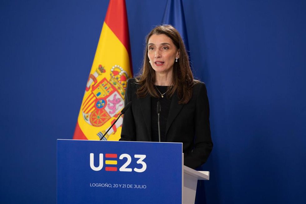 Archivo - La ministra de Justicia, Pilar Llop.