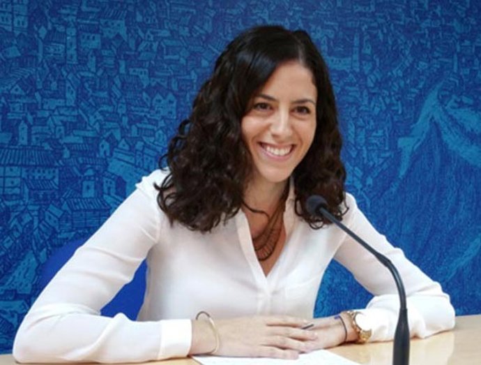 Archivo - La portavoz del PSOE en el Ayuntamiento de Toledo, Noelia de la Cruz