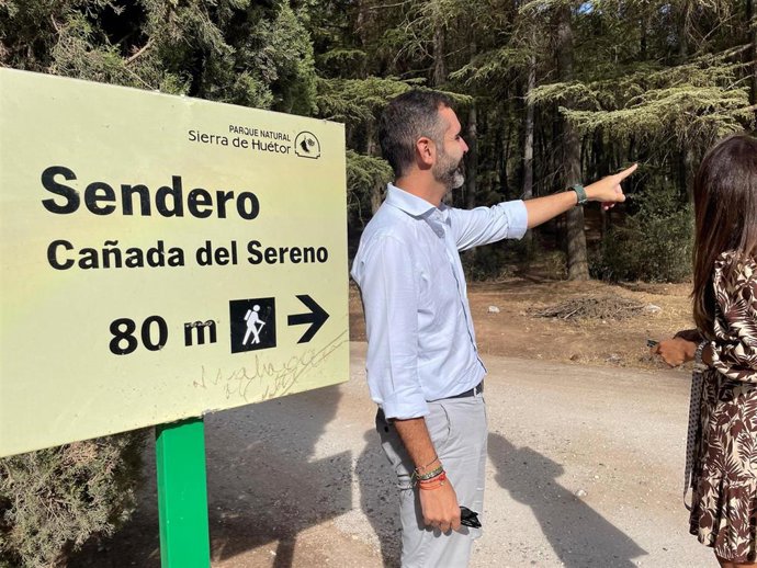 Ramón Fernández-Pacheco, en el Parque Natural Sierra de Huétor