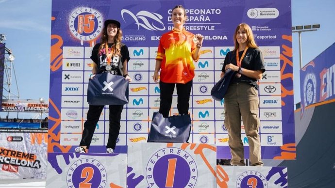 Teresa Fernández-Miranda se proclama campeona de España de BMX Freestyle Park