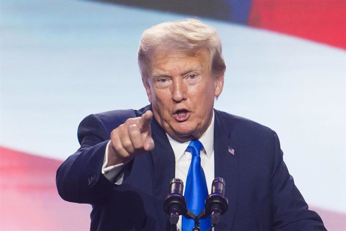 El expresidente de EEUU Donald Trump. 