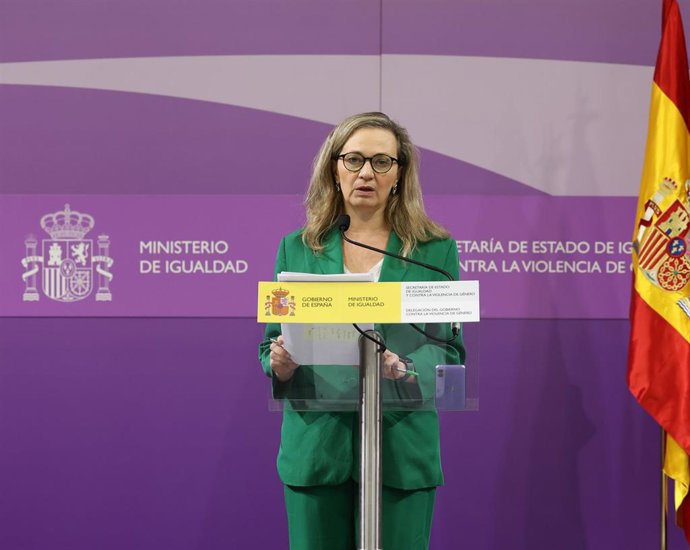 La delegada del Gobierno contra la Violencia de Género, Victoria Rosell. 