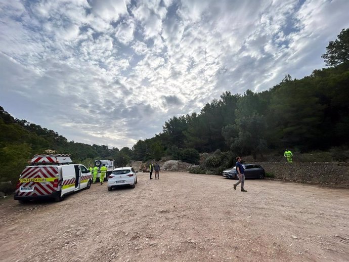 Andratx comienza las obras de mejora del aparcamiento de Sant Elm.