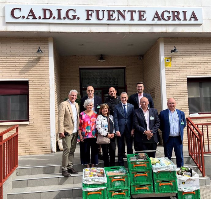 Donación de alimentos de Mercadona a la Fundación Fuente Agria de Puertollano