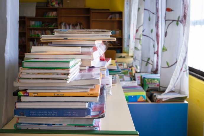 Biblioteca escolar de Cantabria.