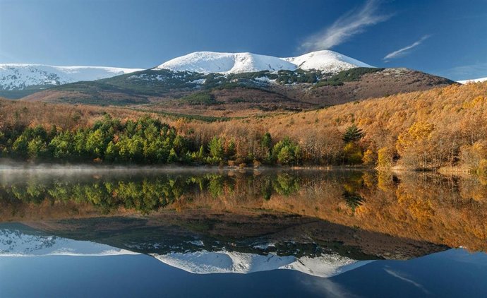 Archivo - Parque Natural del Moncayo, espacio natural protegido en Zaragoza que ocupa parte de las comarcas de Aranda, Campo de Borja y Tarazona y el Moncayo.
