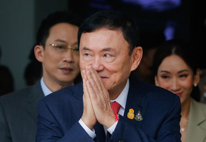 El ex primera ministro de Tailandia Thaksin Shinawatra.