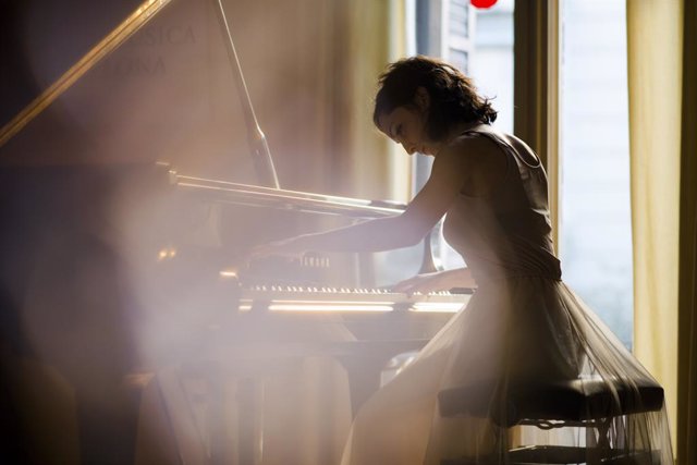Archivo - Carolina Santiago, al piano