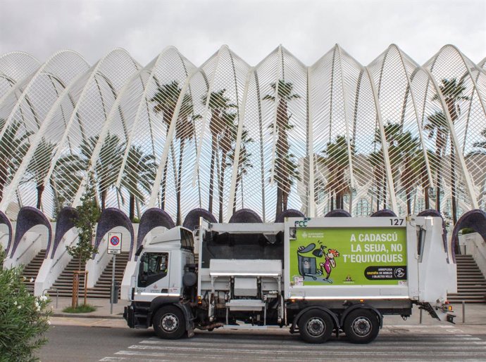 Camión Recolector de Valencia.