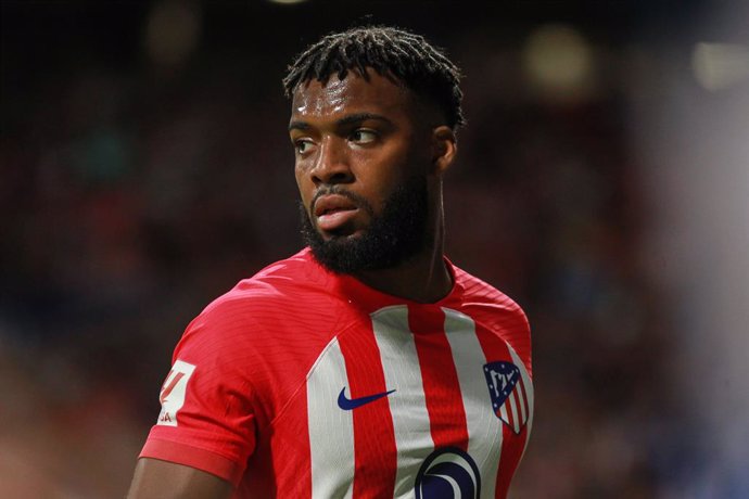 Archivo - Thomas Lemar of Atletico de Madrid looks on during the spanish league, La Liga EA Sports, football match played between Atletico de Madrid and Granada CF at Civitas Metropolitano stadium on August 14, 2023, in Madrid, Spain.