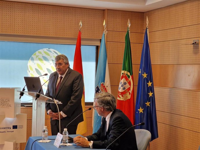 El presidente de la Eurorregión, António Cunha.