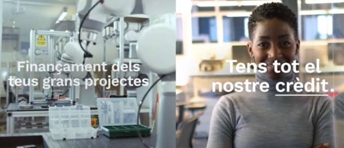 Imatge promocional del vídeo de l'ICF 'Tens tot el nostre crdit'