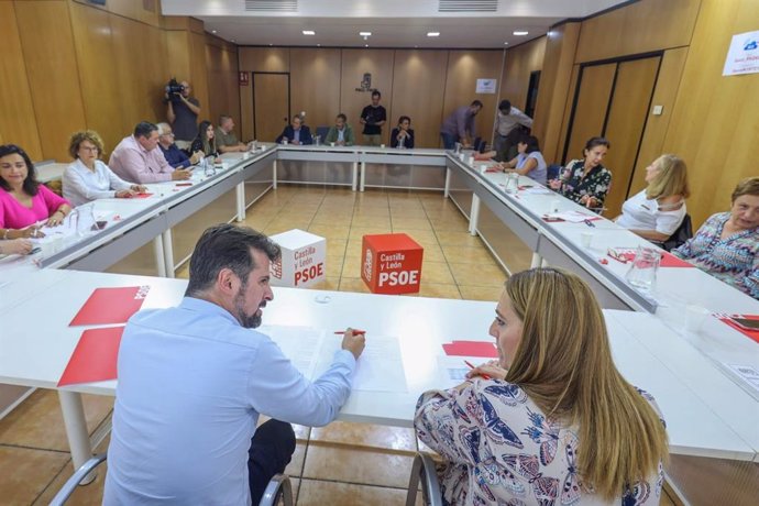 Plenario de la Ejecutiva autonómica del PSOE.
