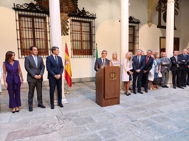 Acto de apertura del año judicial en Andalucía celebrado en la Real Chancillería de Granada.