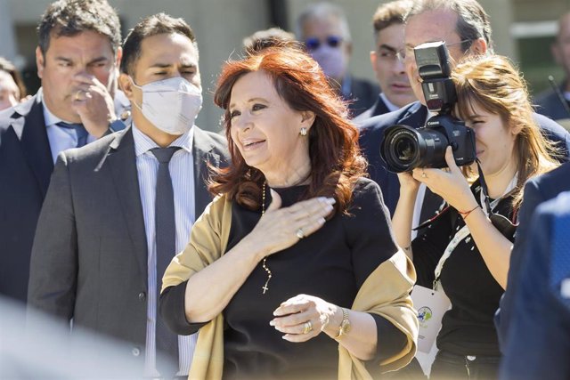 Archivo - La vicepresidenta de Argentina, Cristina Fernández.