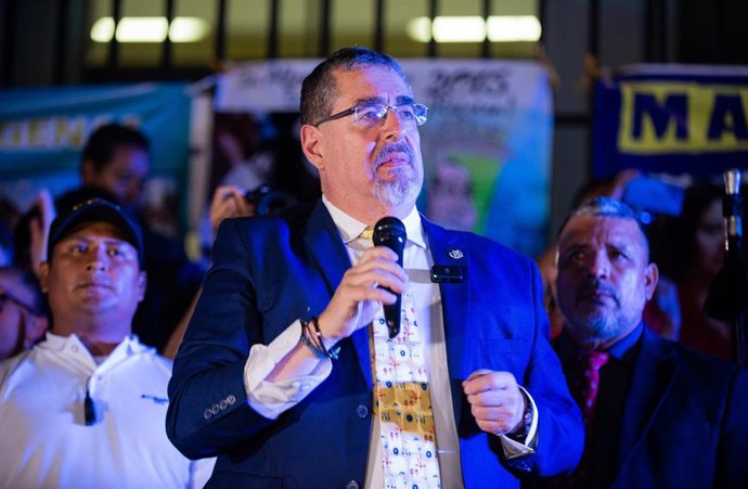 El presidente electo de Guatemala, Bernardo Arévalo
