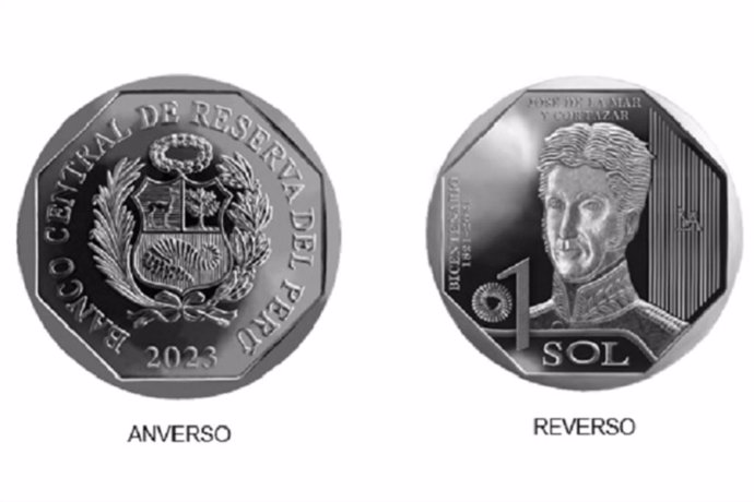 El Banco Central de Reserva del Perú emitió la octava moneda de la serie numismática Constructores de la República Bicentenario 18212021 alusiva a José de la Mar y Cortázar, en el marco de la conmemoración del Bicentenario de la Independencia del Per