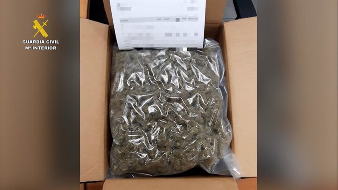 Mercancía incautada por la Guardia Civil