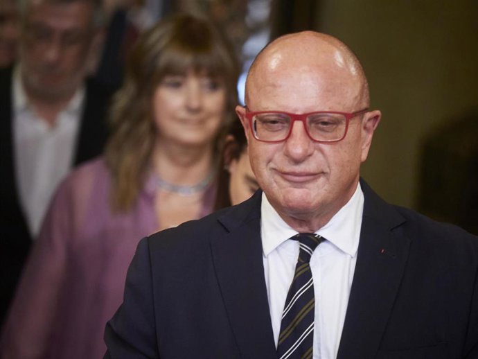 Archivo - El consejero del Departamento de Educación del Gobierno de Navarra, Carlos Gimeno.