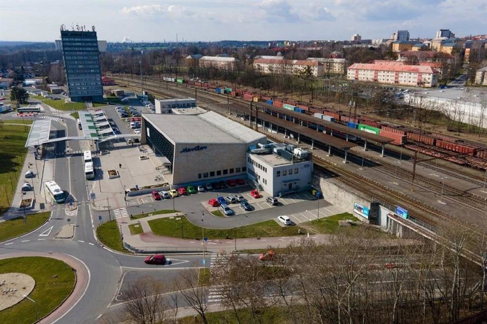 Estación de Havírov donde se llevarán a cabo las actuaciones de modernización