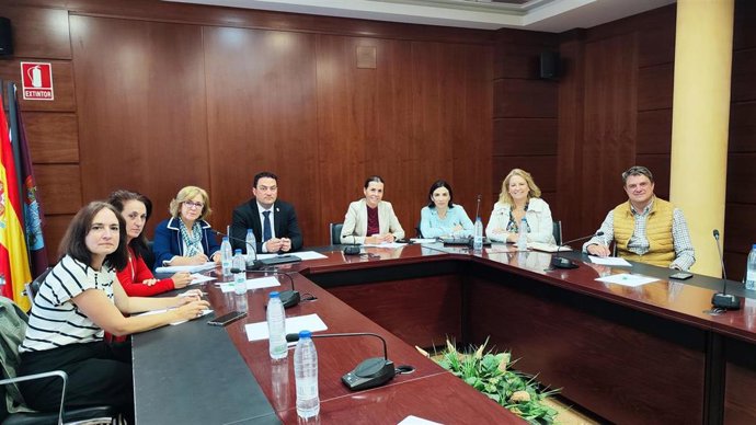 Reunión entre la Diputación y el Ayuntamiento de Segovia para acordar acciones conjuntas de promocicón turística.