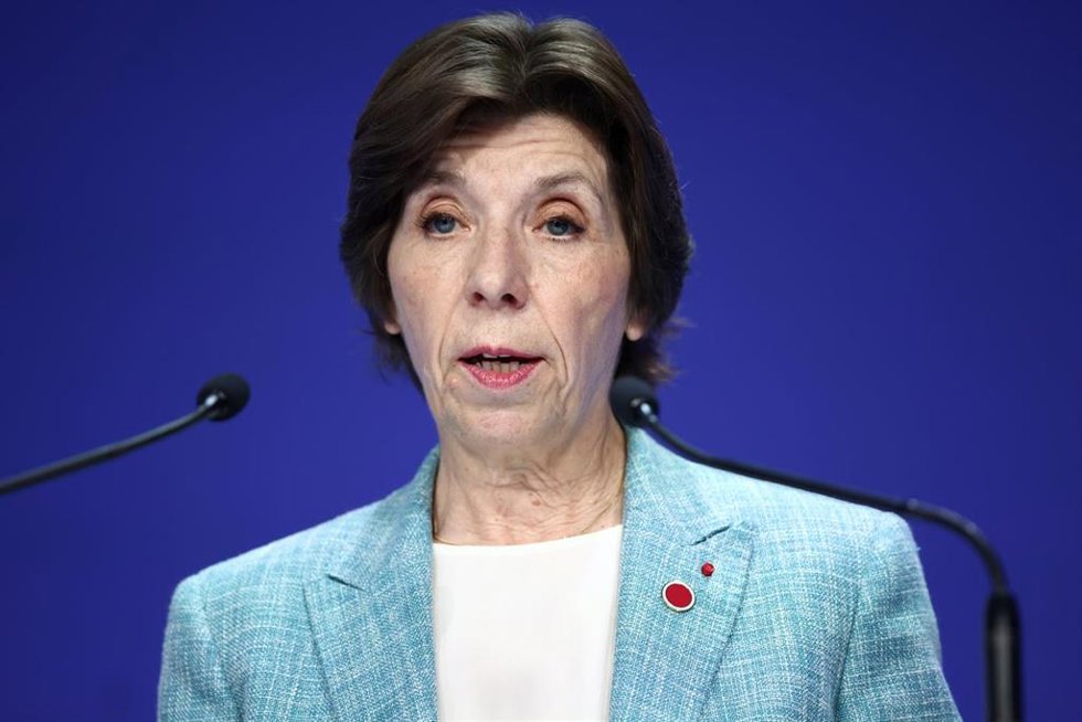 Archivo - Catherine Colonna, ministra de Exteriores de Francia